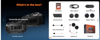 Intercomunicador Moto Bluetooth 4 Vías