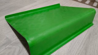 Soporte portátil verde