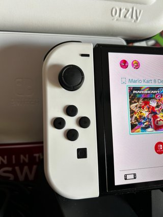 Nintendo Switch OLED Bianca + Accessori PERFETTI