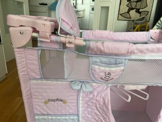 Cuna cambiador DeCuevas Sophie con accesorios