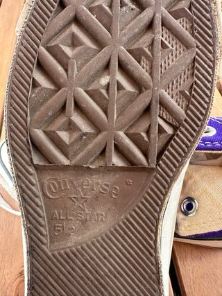 Converse Chuck 70 Morado Blanco Talla 38 5 1/2