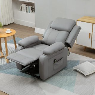 Sillón Relax Levanta Personas Gris
