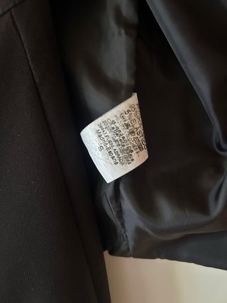 Conjunto chaleco y pantalón negro