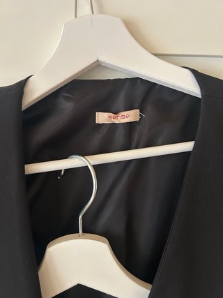 Conjunto chaleco y pantalón negro
