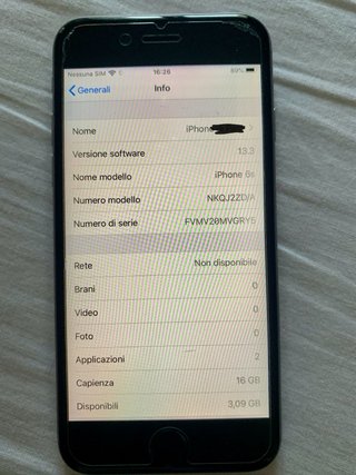 iPhone 6S Space Gray