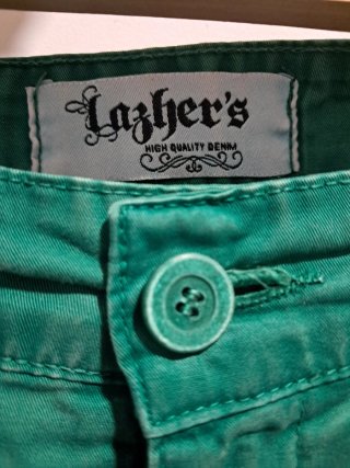 Bermudas Lazher's de hombre, verdes, talla 46
