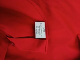 Camisa Caballero Manga Corta CHEMISIER Roja