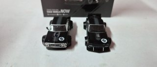 Set di due auto in scala Pop Race Nissan Skyline Datsun Laurel C130