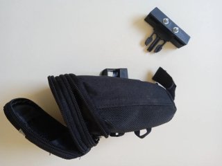 Bolsa para bicicleta con soporte