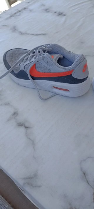 Zapatillas Nike Running Gris Naranja