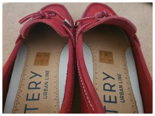 Mocasines ETERY Rojo Talla 37