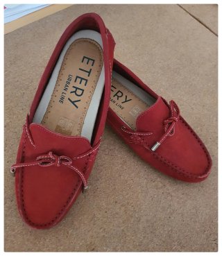 Mocasines ETERY Rojo Talla 37