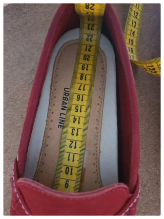 Mocasines ETERY Rojo Talla 37