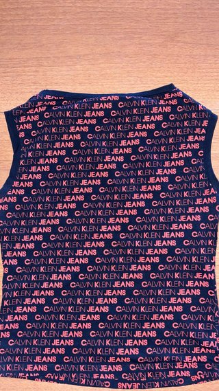 Canotta Calvin Klein Jeans Logo Pink