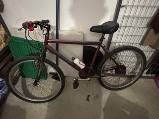 Bicicleta Montaña Morada