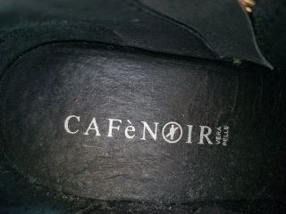 Botines de tacón de piel negros