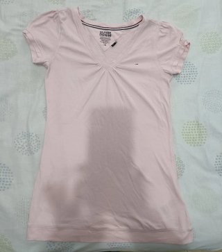 Camiseta Tommy Hilfiger Denim Rosa Talla M