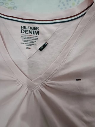 Camiseta Tommy Hilfiger Denim Rosa Talla M
