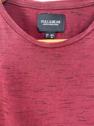 Pack 2 Camisetas Pull&Bear Hombre Talla S