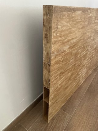 Cabecero de Matrimonio Madera Beige/Marrón