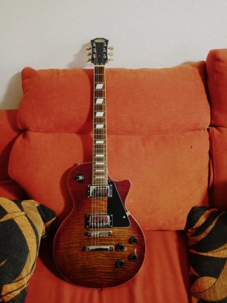 Guitarra Eléctrica Roja