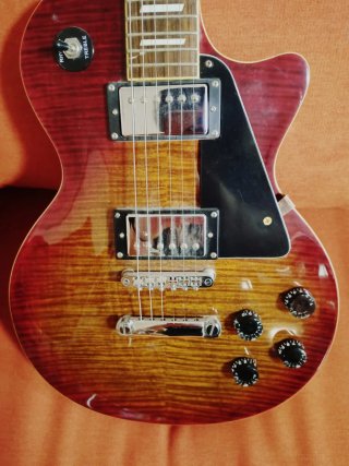 Guitarra Eléctrica Roja