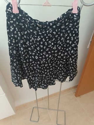 Falda pantalón corta floral