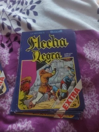 Lote de tebeos de flecha negra
