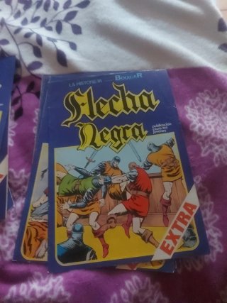 Lote de tebeos de flecha negra