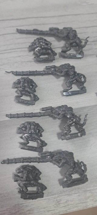 9 Mosquetes Jezzail Metal LOTE