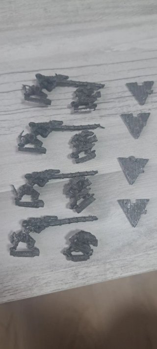 9 Mosquetes Jezzail Metal LOTE