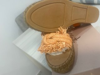 Sandalias Vidorreta Plataforma Naranja