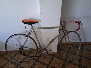 Bicicleta de carreras vintage