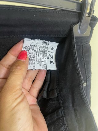 Jeans svasati neri taglia 44