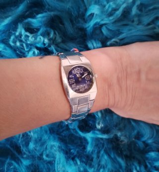 Reloj Breil Vintage Azul y Plateado