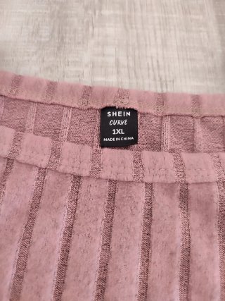 Conjunto SHEIN falda y top rosa Talla S/M
