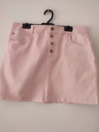 Conjunto SHEIN falda y top rosa Talla S/M