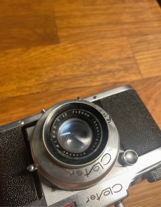 Fotocamera Closter vintage anni '50 + parasole