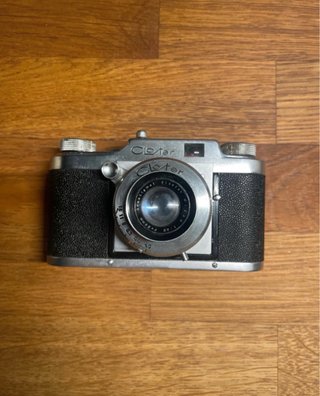 Fotocamera Closter vintage anni '50 + parasole