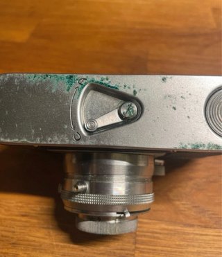 Fotocamera Closter vintage anni '50 + parasole