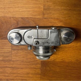 Fotocamera Closter vintage anni '50 + parasole