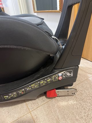 Silla coche Britax Römer 360º giratoria DUAL FIX