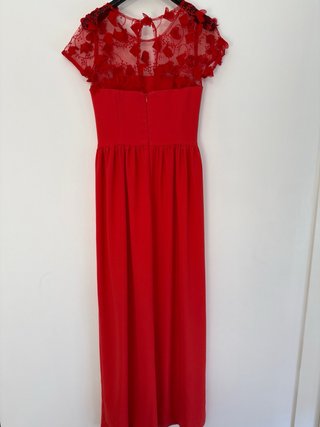 Vestido largo rojo COOSY