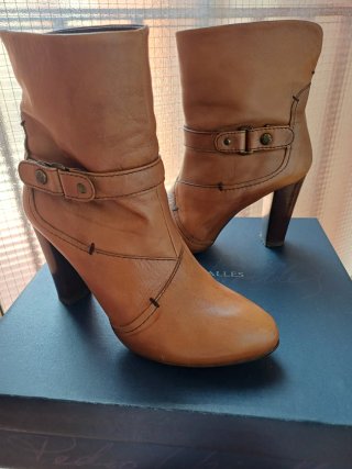 Botines Pedro Miralles Piel Marrón Talla 37