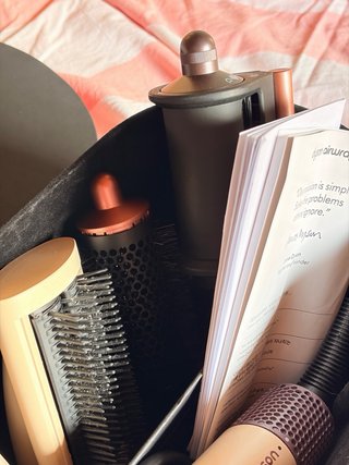 Dyson Airwrap Rosa y Dorado