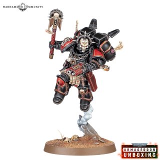 Chaplain con Jump Pack Warhammer Armageddon