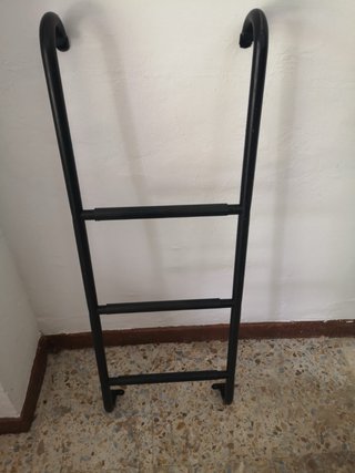 Escalera para litera negra