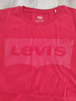 Camiseta Levi's Roja Manga Corta