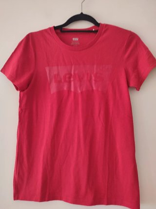Camiseta Levi's Roja Manga Corta