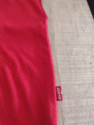 Camiseta Levi's Roja Manga Corta